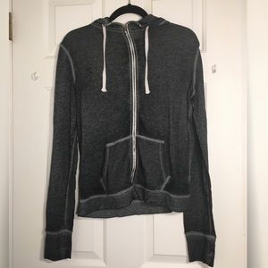 Gray hoodie
